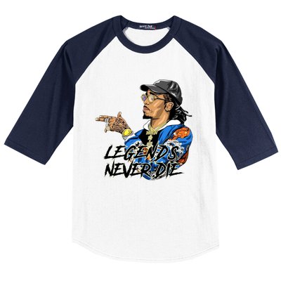 Legend Never Dies RIP Takeoff Rapper Rest In Peace Baseball Sleeve Shirt