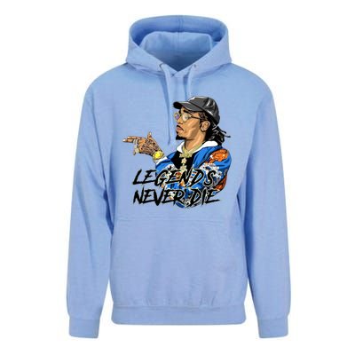 Legend Never Dies RIP Takeoff Rapper Rest In Peace Unisex Surf Hoodie