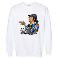 Legend Never Dies RIP Takeoff Rapper Rest In Peace Garment-Dyed Sweatshirt