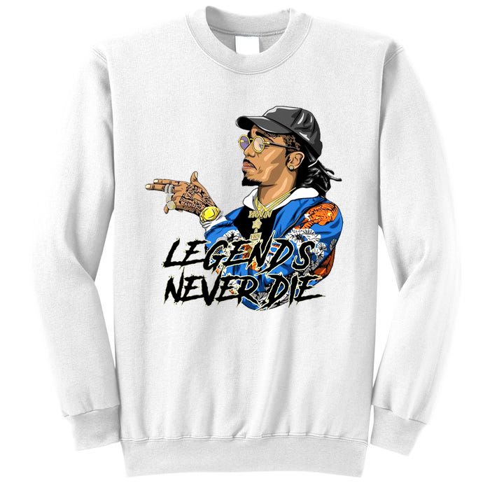 Legend Never Dies RIP Takeoff Rapper Rest In Peace Sweatshirt