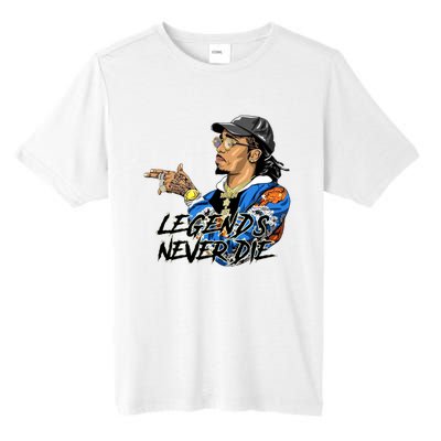 Legend Never Dies RIP Takeoff Rapper Rest In Peace Tall Fusion ChromaSoft Performance T-Shirt