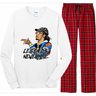 Legend Never Dies RIP Takeoff Rapper Rest In Peace Long Sleeve Pajama Set