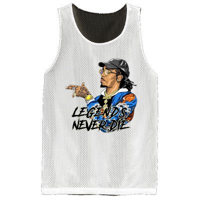 Legend Never Dies RIP Takeoff Rapper Rest In Peace Mesh Reversible Basketball Jersey Tank