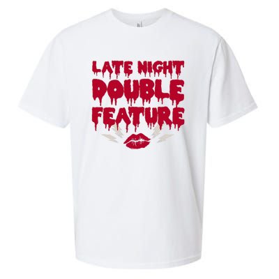 Late Night Double Feature Rock Musical Horror Show Sueded Cloud Jersey T-Shirt