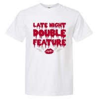 Late Night Double Feature Rock Musical Horror Show Garment-Dyed Heavyweight T-Shirt