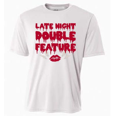 Late Night Double Feature Rock Musical Horror Show Cooling Performance Crew T-Shirt