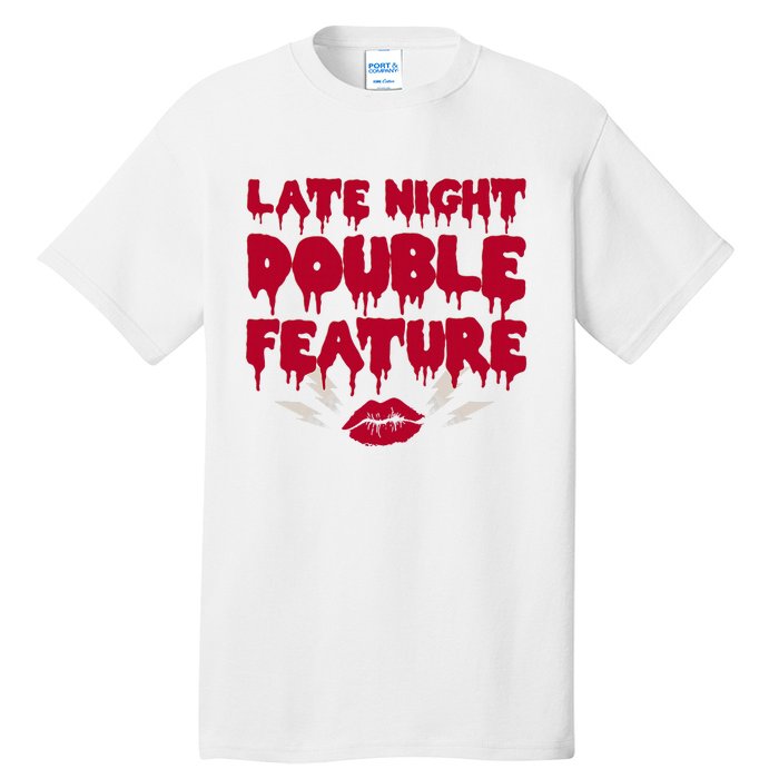 Late Night Double Feature Rock Musical Horror Show Tall T-Shirt