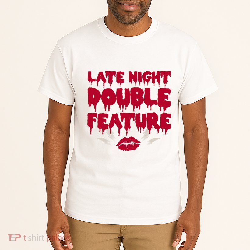 Late Night Double Feature Rock Musical Horror Show Tall T-Shirt