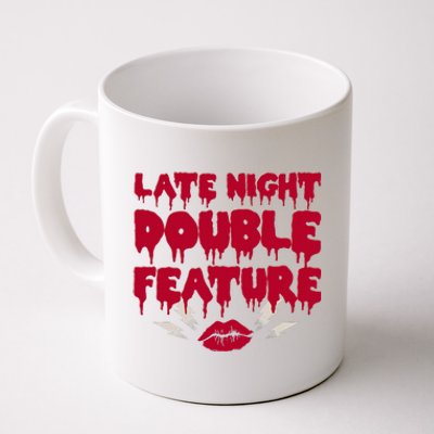 Late Night Double Feature Rock Musical Horror Show Coffee Mug