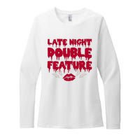 Late Night Double Feature Rock Musical Horror Show Womens CVC Long Sleeve Shirt