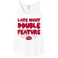 Late Night Double Feature Rock Musical Horror Show Ladies Essential Tank