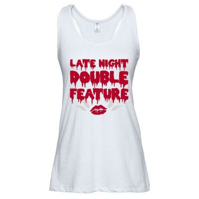 Late Night Double Feature Rock Musical Horror Show Ladies Essential Flowy Tank