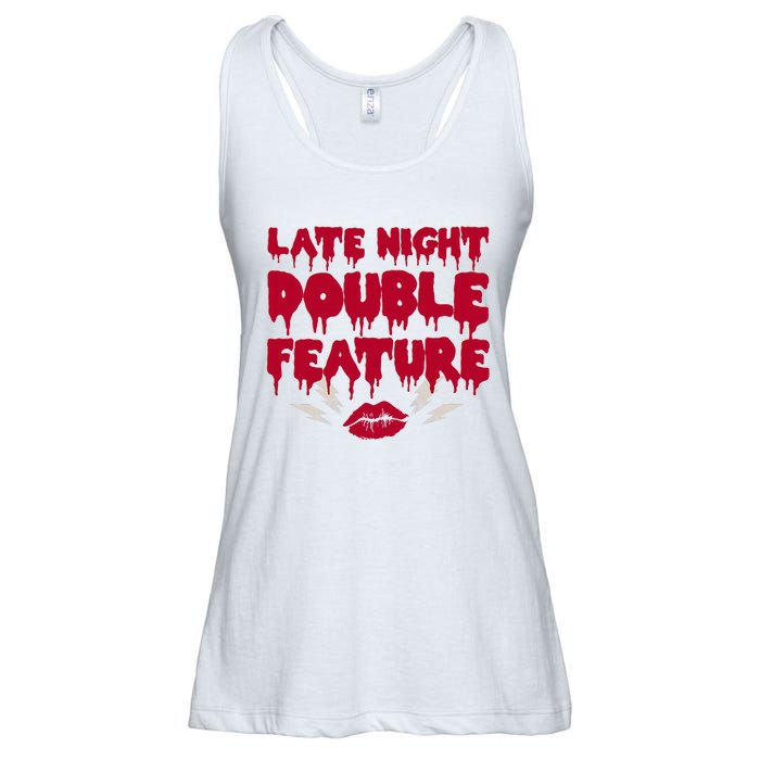 Late Night Double Feature Rock Musical Horror Show Ladies Essential Flowy Tank