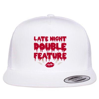 Late Night Double Feature Rock Musical Horror Show Flatbill Hat