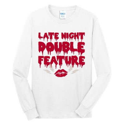 Late Night Double Feature Rock Musical Horror Show Tall Long Sleeve T-Shirt