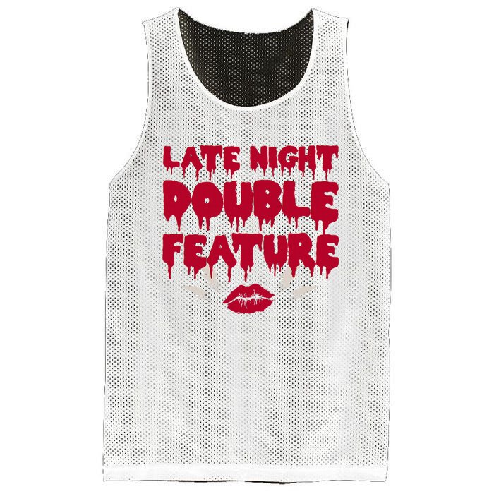 Late Night Double Feature Rock Musical Horror Show Mesh Reversible Basketball Jersey Tank