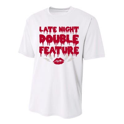 Late Night Double Feature Rock Musical Horror Show Performance Sprint T-Shirt