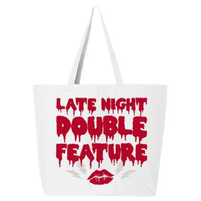 Late Night Double Feature Rock Musical Horror Show 25L Jumbo Tote