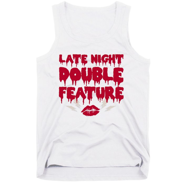 Late Night Double Feature Rock Musical Horror Show Tank Top