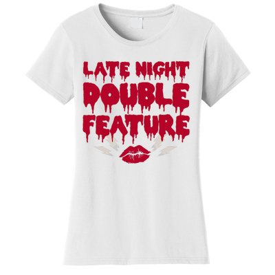 Late Night Double Feature Rock Musical Horror Show Women's T-Shirt