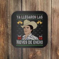 Las Nieves De Enero El Rey Del Corrido Mexican Christmas Coaster