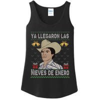 Las Nieves De Enero El Rey Del Corrido Mexican Christmas Ladies Essential Tank