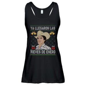 Las Nieves De Enero El Rey Del Corrido Mexican Christmas Ladies Essential Flowy Tank