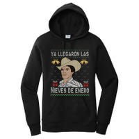 Las Nieves De Enero El Rey Del Corrido Mexican Christmas Women's Pullover Hoodie