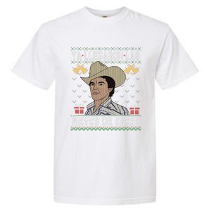 Las Nieves De Enero El Rey Del Corrido Mexican Christmas Garment-Dyed Heavyweight T-Shirt