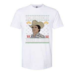 Las Nieves De Enero El Rey Del Corrido Mexican Christmas Softstyle CVC T-Shirt