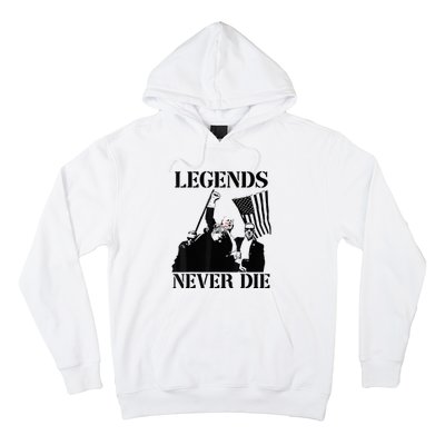 Legends Never Die Trump 2024 Pennsylvania Rally Patriot Hoodie