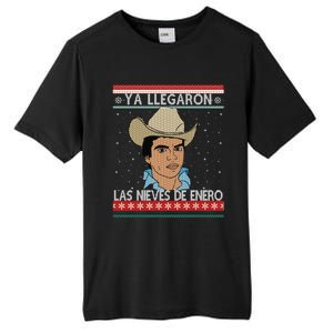 Las Nieves De Enero El Rey Del Corrido Mexican Christmas Tall Fusion ChromaSoft Performance T-Shirt