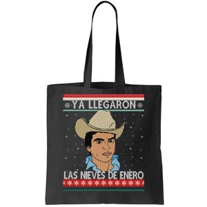 Las Nieves De Enero El Rey Del Corrido Mexican Christmas Tote Bag