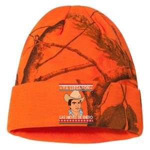 Las Nieves De Enero El Rey Del Corrido Mexican Christmas Kati Licensed 12" Camo Beanie