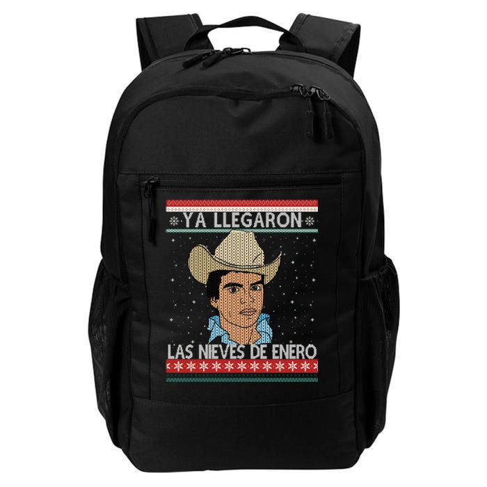 Las Nieves De Enero El Rey Del Corrido Mexican Christmas Daily Commute Backpack