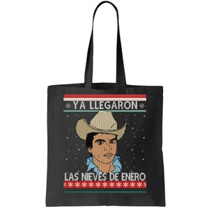 Las Nieves De Enero El Rey Del Corrido Mexican Christmas Tote Bag