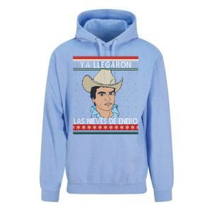 Las Nieves De Enero El Rey Del Corrido Mexican Christmas Unisex Surf Hoodie