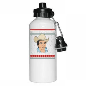 Las Nieves De Enero El Rey Del Corrido Mexican Christmas Aluminum Water Bottle