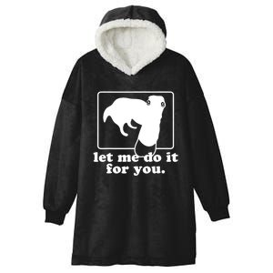 Long Nose Dog Meme Let Me Do It For You Borzoi Dog Meme Hooded Wearable Blanket