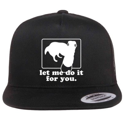 Long Nose Dog Meme Let Me Do It For You Borzoi Dog Meme Flatbill Hat