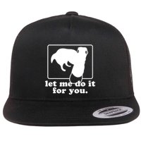 Long Nose Dog Meme Let Me Do It For You Borzoi Dog Meme Flat Bill Trucker Hat