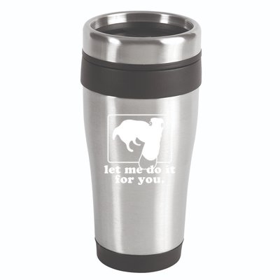 Long Nose Dog Meme Let Me Do It For You Borzoi Dog Meme 16oz Travel Tumbler