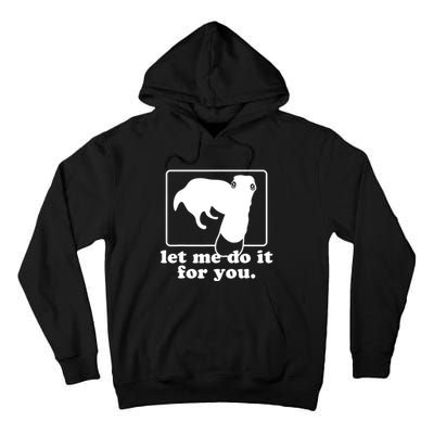 Long Nose Dog Meme Let Me Do It For You Borzoi Dog Meme Tall Hoodie