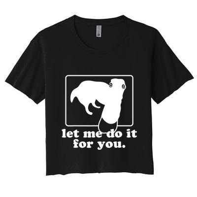 Long Nose Dog Meme Let Me Do It For You Borzoi Dog Meme Crop Top