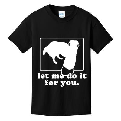 Long Nose Dog Meme Let Me Do It For You Borzoi Dog Meme Kids T-Shirt