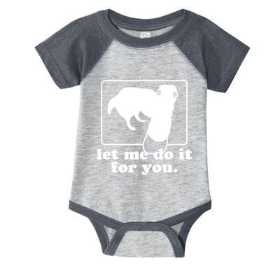 Long Nose Dog Meme Let Me Do It For You Borzoi Dog Meme Infant Baby Jersey Bodysuit