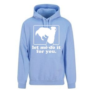 Long Nose Dog Meme Let Me Do It For You Borzoi Dog Meme Unisex Surf Hoodie