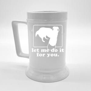 Long Nose Dog Meme Let Me Do It For You Borzoi Dog Meme Beer Stein