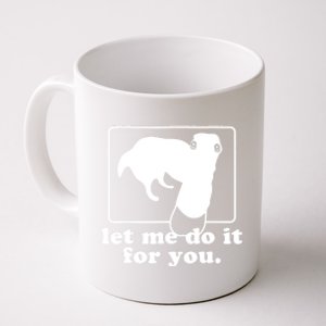 Long Nose Dog Meme Let Me Do It For You Borzoi Dog Meme Coffee Mug