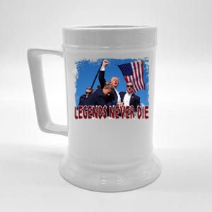 Legends Never Die Donald Trump Beer Stein